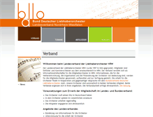 Tablet Screenshot of liebhaberorchester-nrw.de
